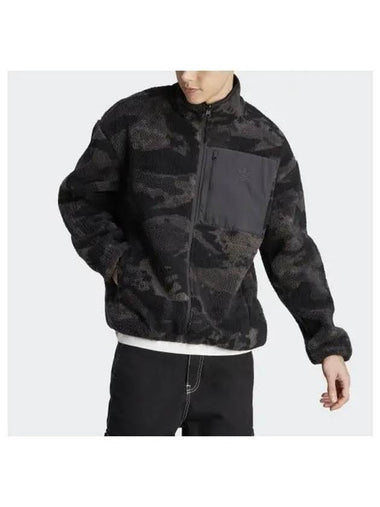 adidas graphic camo reversible fleece jacket II8174 - ADIDAS - BALAAN 1