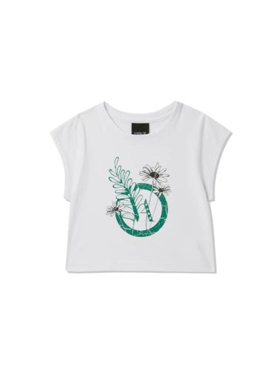 VA Botanical Cap Sleeve T-Shirt White - VAEKCIE - BALAAN 2