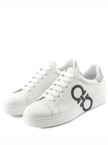 Women s NUMBER Sneakers BIANCO 0747629 271290 - SALVATORE FERRAGAMO - BALAAN 1