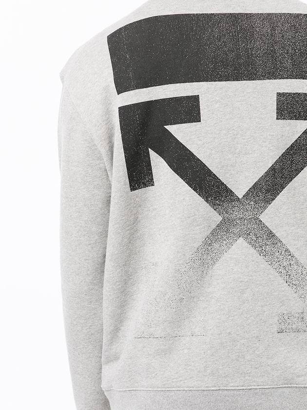 Degrade Arrow Sweatshirt Grey - OFF WHITE - BALAAN 5