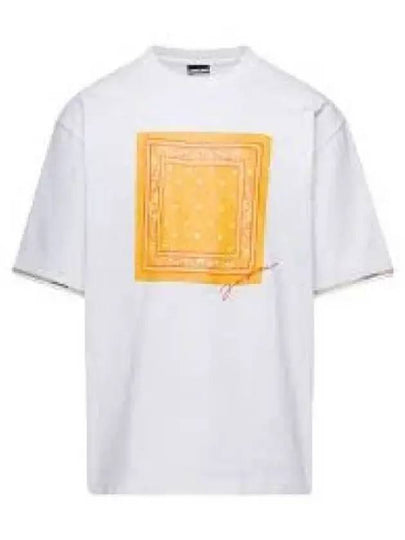 Le TToalha Bandana Logo Print Cotton Short Sleeves T-Shirt White - JACQUEMUS - BALAAN 2