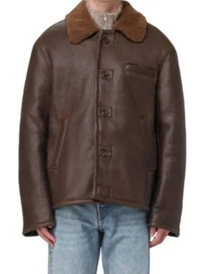 Alaska Leather Jacket Brown - OUR LEGACY - BALAAN 2