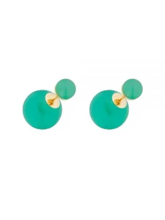 Riviera Tribales Earrings Green Gold - DIOR - BALAAN 2