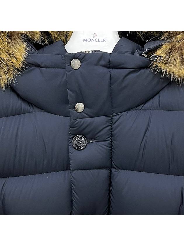 Clunye Short Down Padding Navy - MONCLER - BALAAN 10