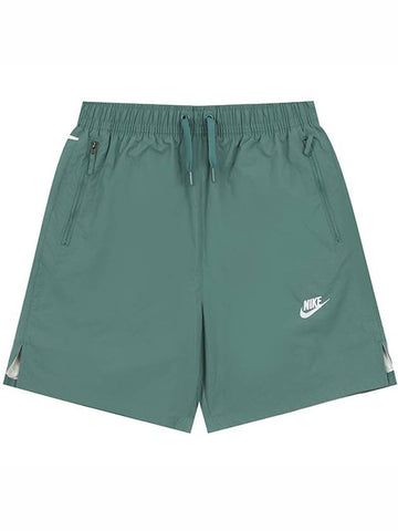 Kids Sportswear Amplify Woven Shorts Green - NIKE - BALAAN 1