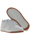 SL 61 Logo Signature Leather Low Top Sneakers White - SAINT LAURENT - BALAAN 6