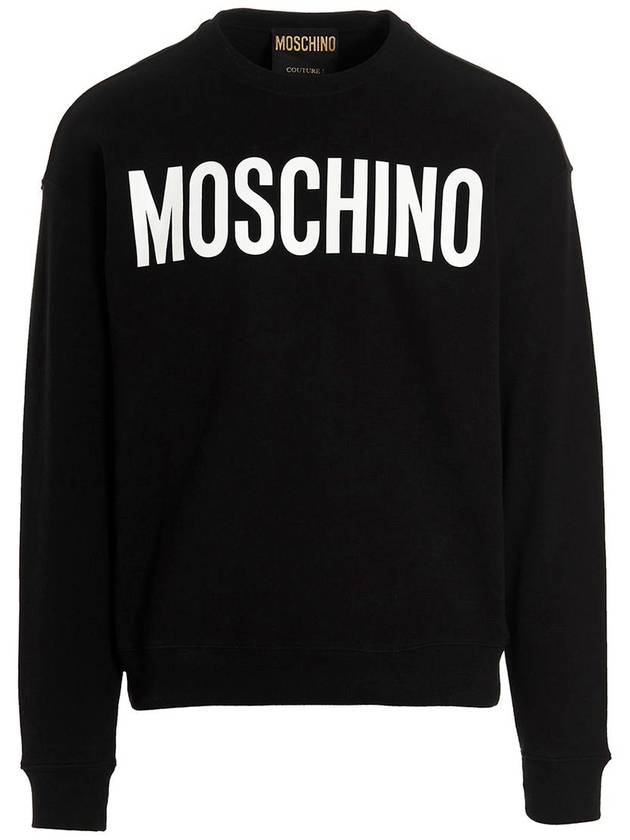 hooded sweatshirt A17017028 1555 black - MOSCHINO - BALAAN 2