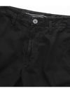 Men's Wappen Patch Cargo Track Pants Black - STONE ISLAND - BALAAN 4