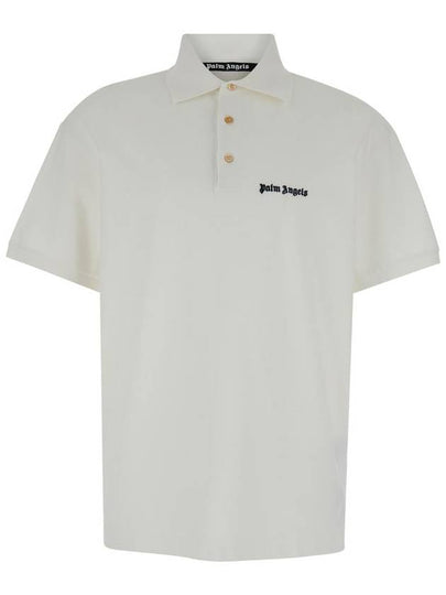 Polo T-shirt PMGB012S24FAB0020310 - PALM ANGELS - BALAAN 2