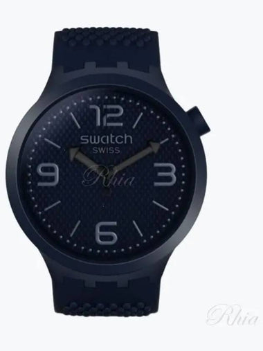 SO27N100 S Watch Big Bold BB Navy Men Urethane - SWATCH - BALAAN 1