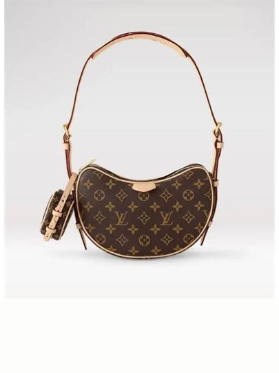 Croissant MM Shoulder Bag Brown - LOUIS VUITTON - BALAAN 2