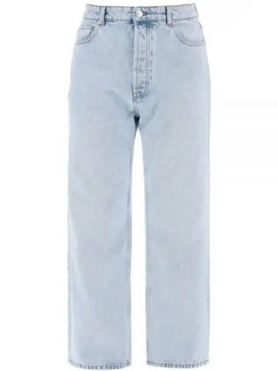 Loose Fit Jeans Bleached Blue - AMI - BALAAN 2