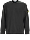 Wappen Patch Cotton Sweatshirt Dark Grey - STONE ISLAND - BALAAN 3