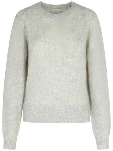 Isabel Marant 'Lusia' Light Grey Cashmere Blend Sweater - ISABEL MARANT - BALAAN 1