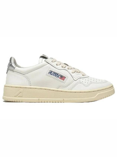 Medalist Silver Tab Low Top Sneakers White - AUTRY - BALAAN 2