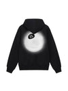 8 ball fade hooded top black - STUSSY - BALAAN 1