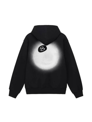 8 ball fade hooded top black - STUSSY - BALAAN 1