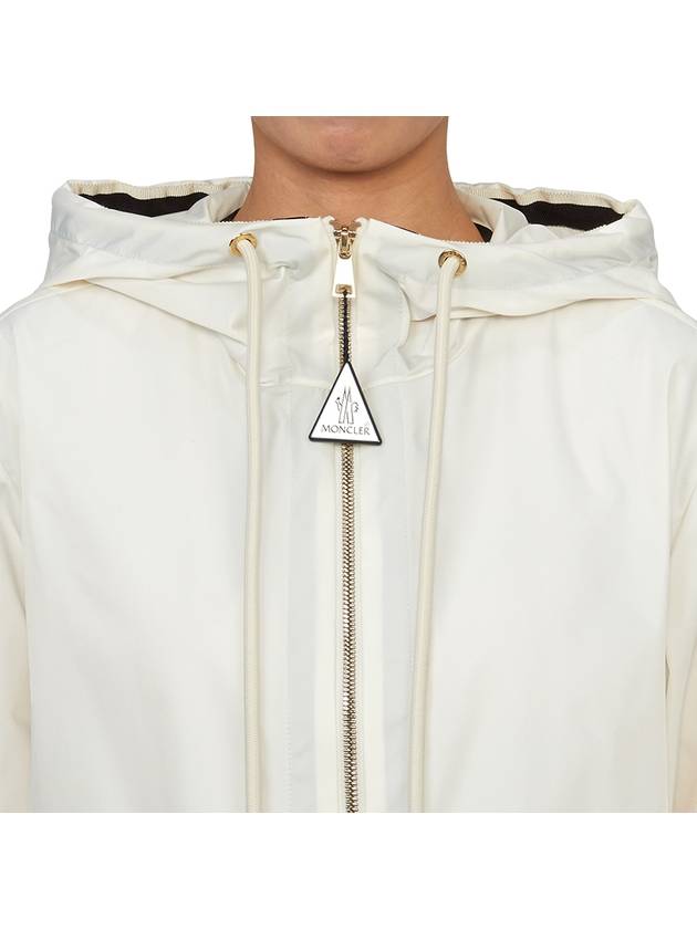 Cassiopea Zip Up Hoodie White - MONCLER - BALAAN 7