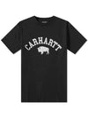 Locker Short Sleeve T-Shirt Black - CARHARTT WIP - BALAAN 1