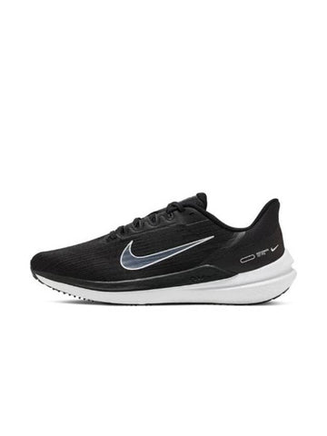 Air Winflo 9 Low Top Sneakers Black - NIKE - BALAAN 1