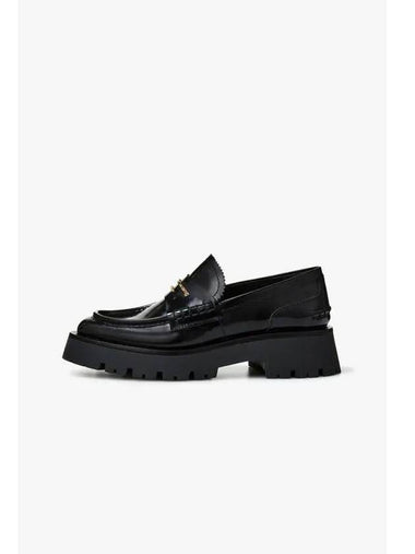 CARTER Mid Heel Rug Loafer Black - ALEXANDER WANG - BALAAN 1