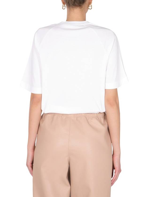 T-shirt With Logo Women's White - STELLA MCCARTNEY - BALAAN 5