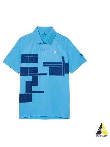 Novak short sleeve polo DH261454NIDE t shirt - LACOSTE - BALAAN 1