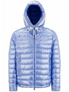 Akinari Short Down Padding Light Blue - MONCLER - BALAAN 1