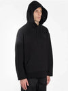 Y3 logo overfit hoodie - YOHJI YAMAMOTO - BALAAN 2