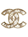 Crystal CC Coco Logo Brooch Gold - CHANEL - BALAAN 1