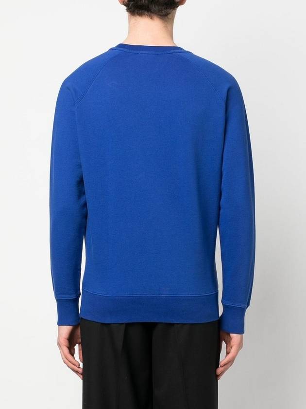 Dressed Fox Patch Classic Sweatshirt Deep Blue - MAISON KITSUNE - BALAAN 4