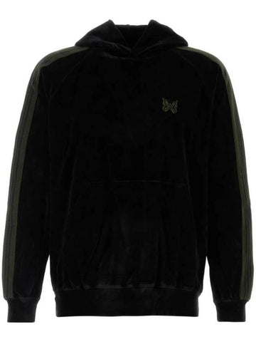 Velor track hooded top black - NEEDLES - BALAAN 1