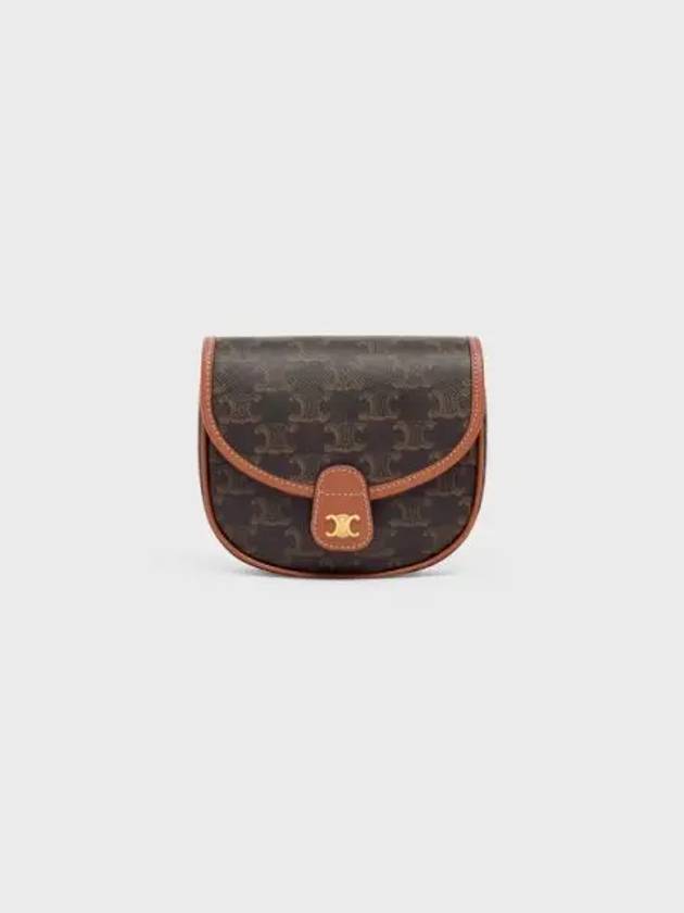 Triomphe Besace Mini Cross Bag Tan - CELINE - BALAAN 2