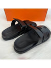 Chypre Women Sandals Slippers Black H222100ZH - HERMES - BALAAN 3