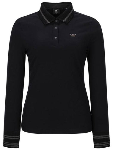 Official W KINT COLLAR L TS BK - ANEWGOLF - BALAAN 1