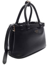 small leather handbag with belt black 1BA4182CYSF0002VOOO - PRADA - BALAAN 4