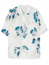 Floral Print Short Sleeve Shirt White - LEMAIRE - BALAAN 2