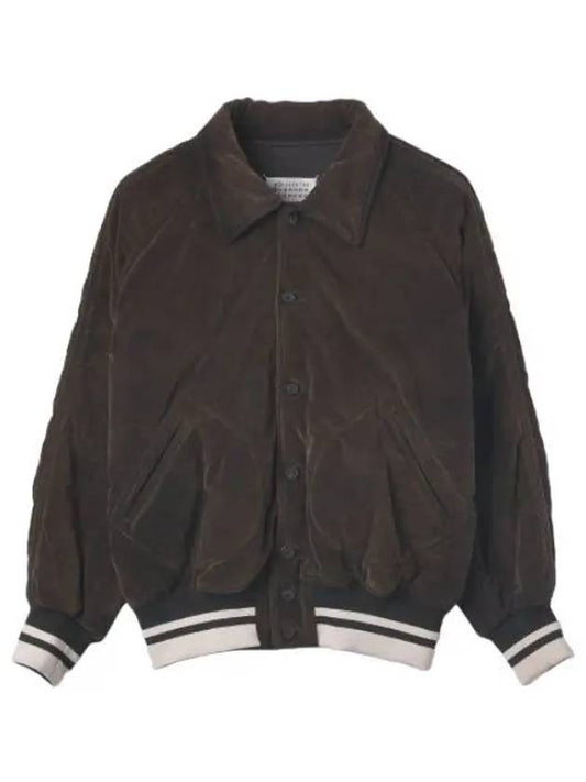 Qualted Sports Jacket Fade Black - MAISON MARGIELA - BALAAN 1