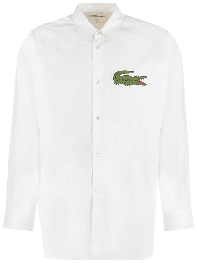 Comme Des Garçons Lacoste X Comme Des Garçons - Cotton Shirt - COMME DES GARCONS - BALAAN 1