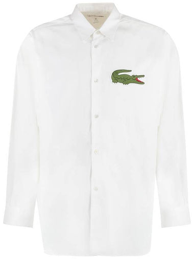 Comme Des Garçons Lacoste X Comme Des Garçons - Cotton Shirt - COMME DES GARCONS - BALAAN 1