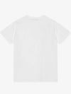 Logo Print Short Sleeve T-Shirt White - GANNI - BALAAN 3