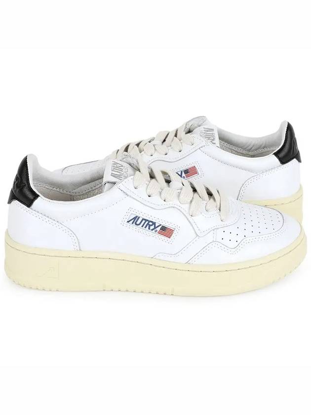 Medalist Goatskin Low Top Sneakers White - AUTRY - BALAAN 3