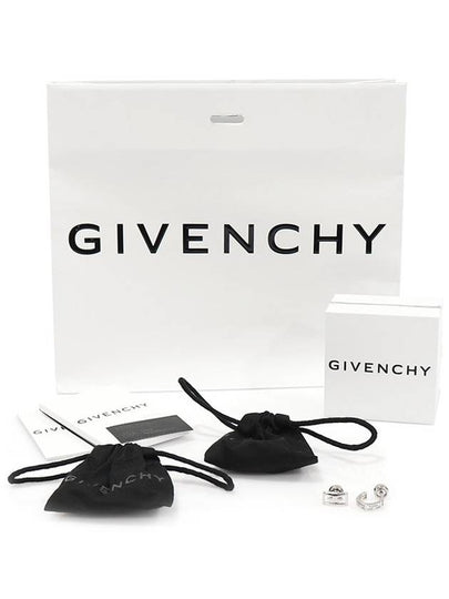 BN105XF003 040 Silver 2G Metal Earrings - GIVENCHY - BALAAN 2