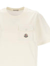 Short Sleeve T Shirt 8C00022 89AI9 034 White - MONCLER - BALAAN 3