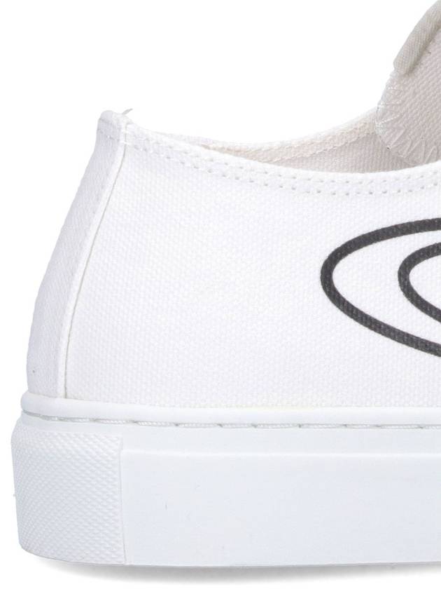 ORB Logo Low Top Sneakers White - VIVIENNE WESTWOOD - BALAAN 7