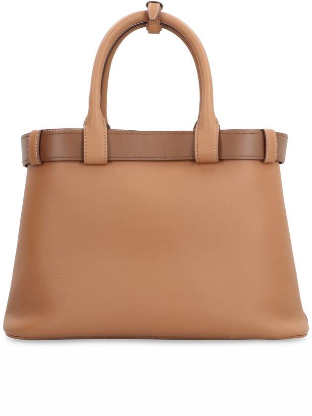 Buckle Medium Tote Bag Caramel - PRADA - BALAAN 4