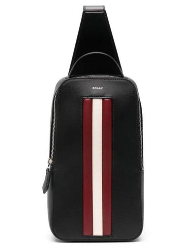 Mythos Sling Cross Bag Red Black - BALLY - BALAAN 1