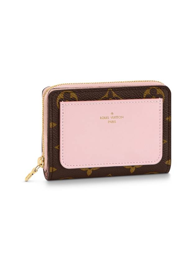 Lou Monogram Coated Canvas Wallet Pink - LOUIS VUITTON - BALAAN 2