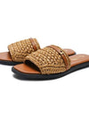 Women's Woven Raffia Slipper Beige - TOD'S - BALAAN 3