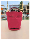 Wheel Drawstring XS Bucket Bag Pink - BALENCIAGA - BALAAN 2